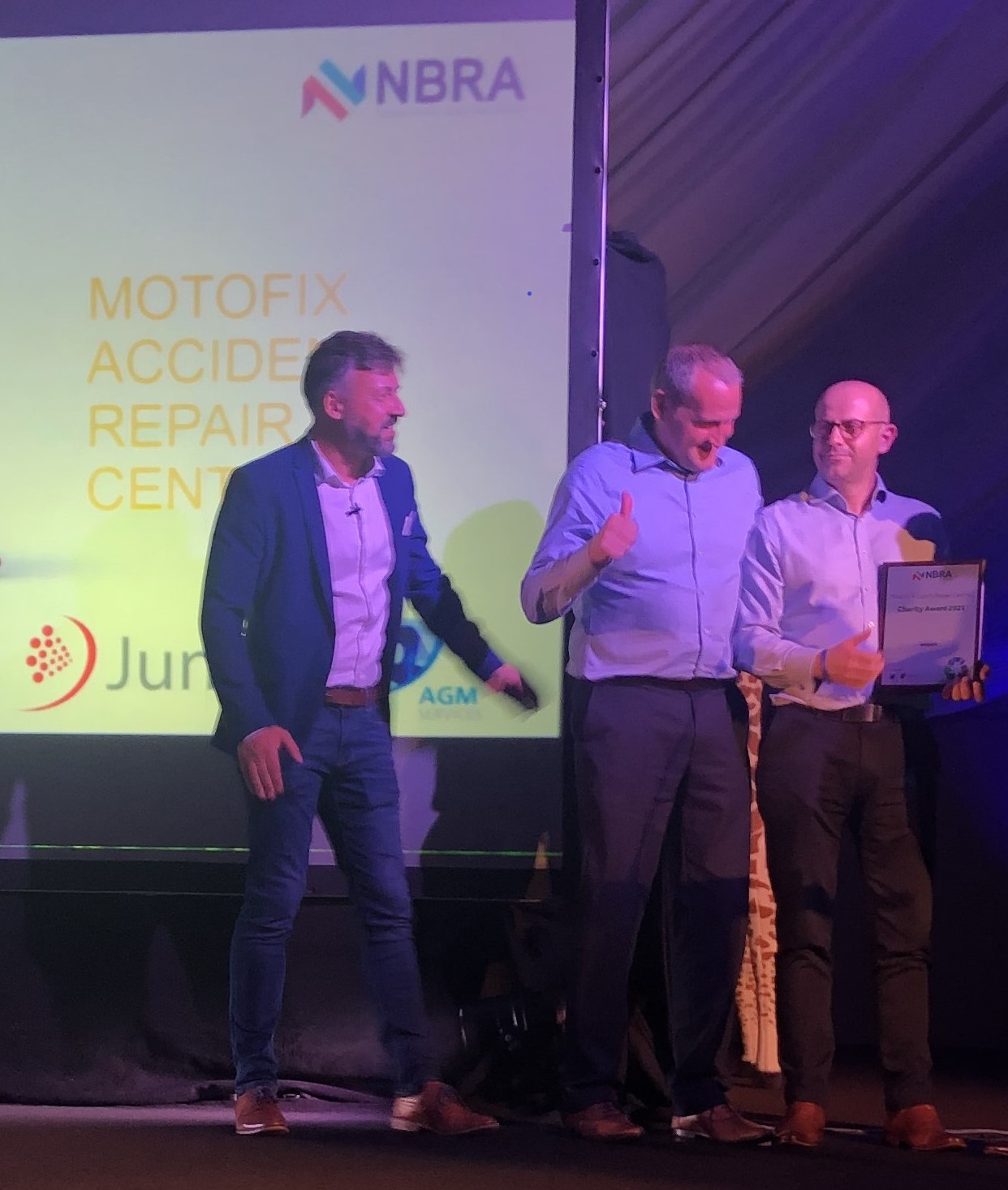 Motofix are WINNERS at the NBRA Greener Bodyshop Awards!