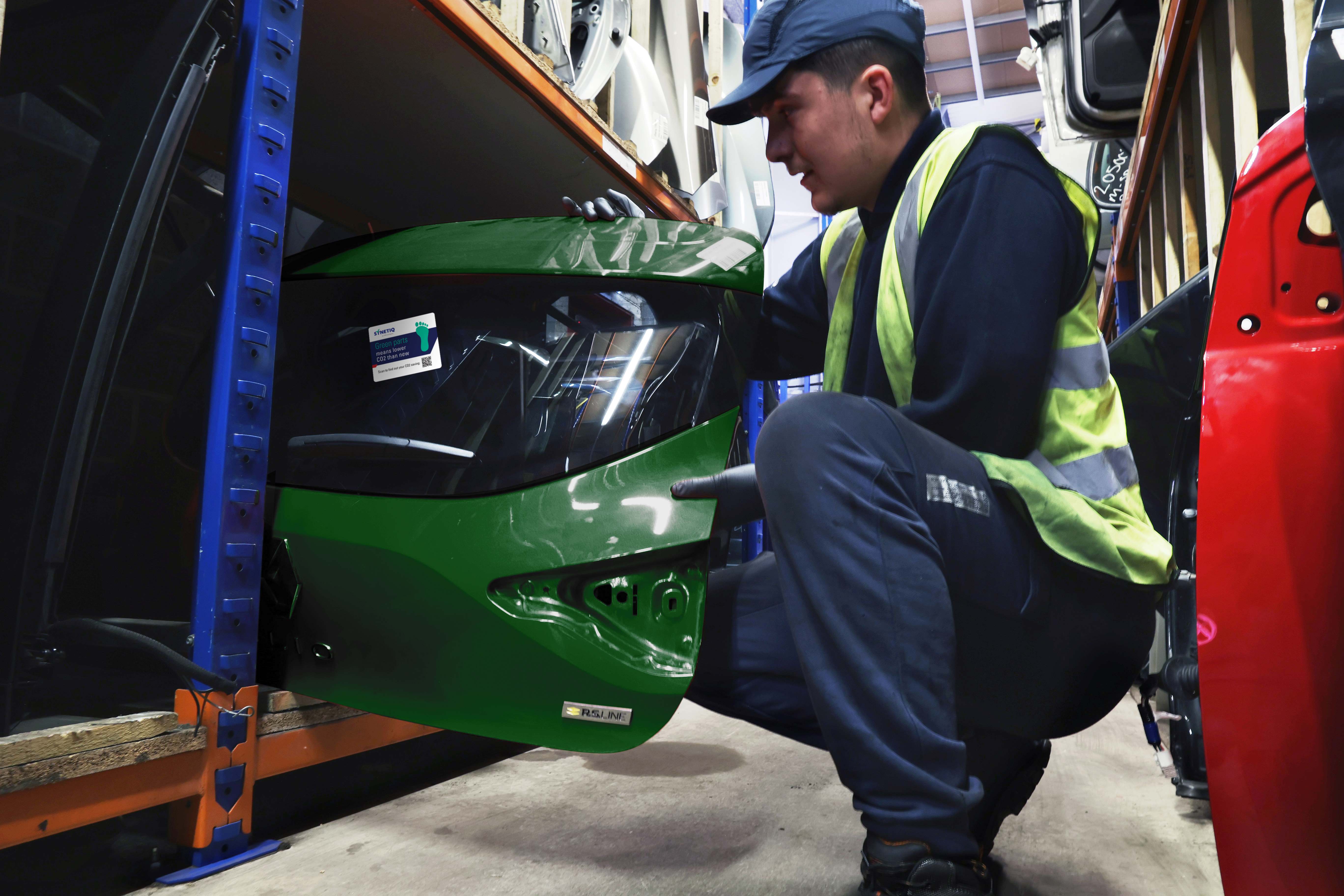 SYNETIQ Unveil Carbon Labelling on Green Parts