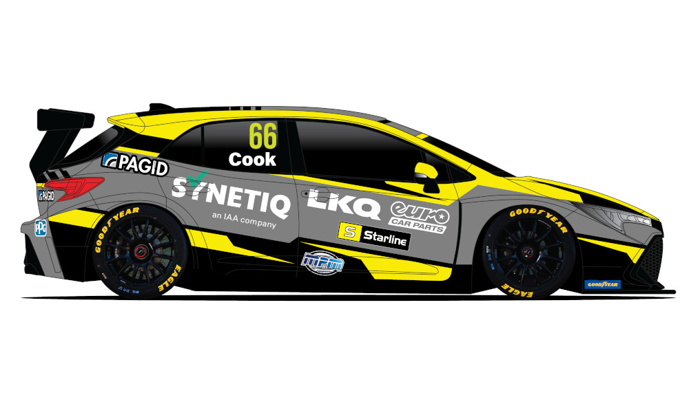 SYNETIQ & LKQ Euro Car Parts join forces to unveil exciting new team in the British Touring Cars Championship