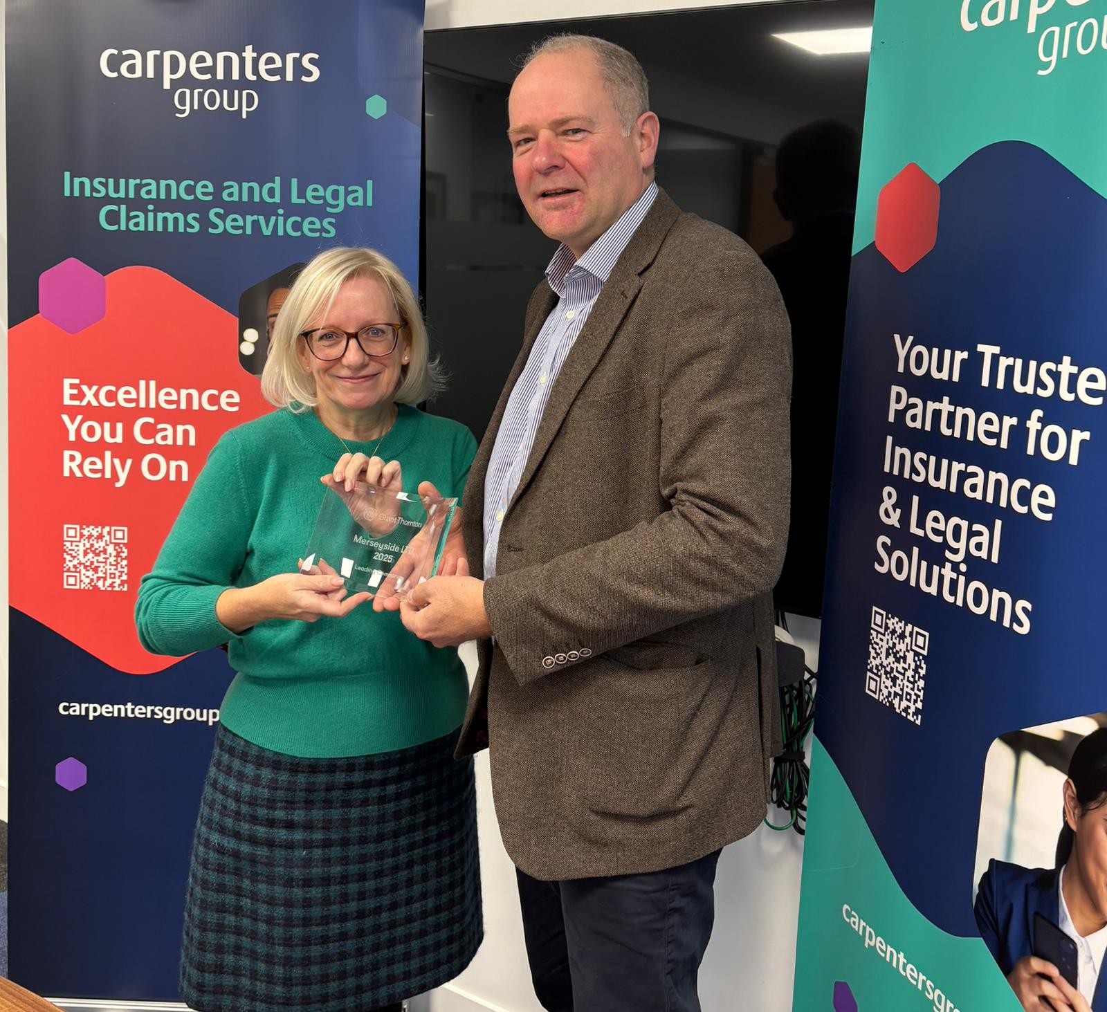 Carpenters Group Recognised Among Merseyside’s Top 100 Private Companies in Prestigious 2025 Report Merseyside, UK  Monday 17th November 2025